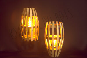 Quart'O Light : Lampe de chevet et suspension