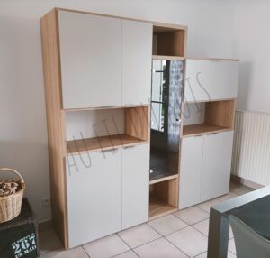 Meuble de salon en chêne