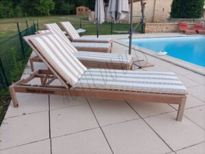 Transat 3 positions en iroko